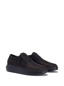 Giuseppe Zanotti Sneakers met studs - Bruin