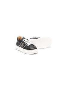 Philipp Plein Junior Sneakers met spikes - Zwart