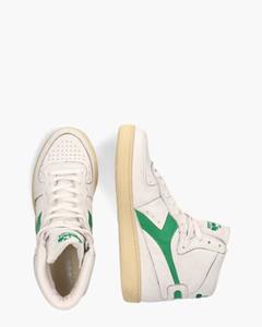 Diadora Heritage Mi Basket Used Wit/Groen