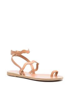 Ancient Greek Sandals Elounda leren sandalen - Beige
