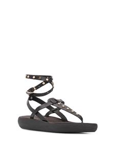 Ancient Greek Sandals Estianails sandalen met studs - Zwart