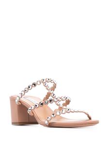 Aquazzura Sandalen met open neus - Beige