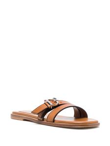 Dsquared2 Leren sandalen - Beige