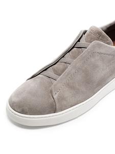 Zegna Suède sneakers - Grijs