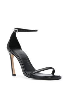 Lanvin Swing leren sandalen - Zwart