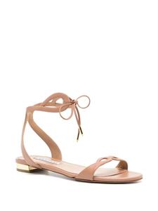Aquazzura Tessa leren sandalen - Roze