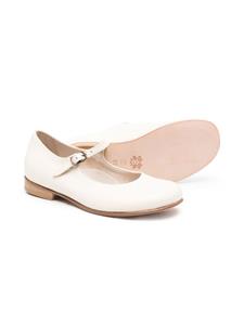 Pèpè Leren ballerina's - Beige