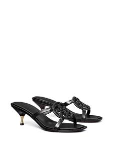 Tory Burch Miller sandalen met lage hak - Zwart