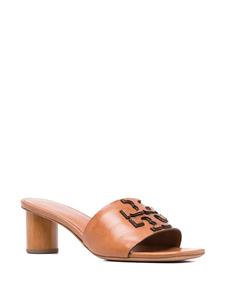 Tory Burch Sandalen met logopatch - Bruin