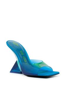 The Attico Cheope muiltjes met kleurverloop - Blauw