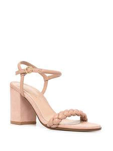 Gianvito Rossi Cruz gevlochten sandalen - Roze