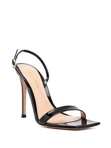 Gianvito Rossi Sandalen met open neus - Zwart