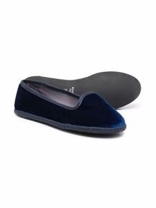 Siola Loafers met fluwelen-effect - Blauw