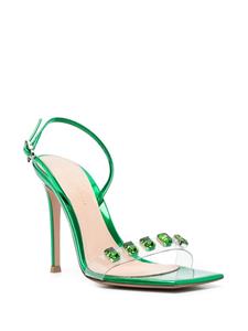 Gianvito Rossi Ribbon Candy sandalen - Groen
