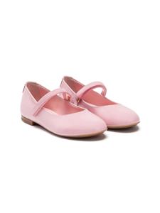 Dolce & Gabbana Kids Ballerina's met leren zool - Roze