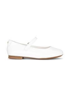 Dolce & Gabbana Kids Ballerina's met ronde neus - Roze