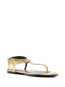 TOM FORD Leren sandalen - Goud