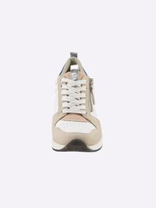 Sneaker in wit-pastel van heine