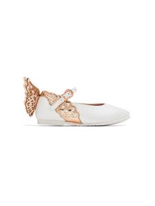 Sophia Webster Mini Leren ballerina's - Beige