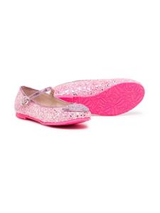 Sophia Webster Mini Ballerina's met glitters - Roze