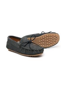 Pèpè Loafers met striksluiting - Grijs
