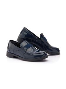 Moustache Lakleren loafers - Blauw