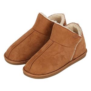 Apollo Pantoffels Heren Boots Suede Cognac