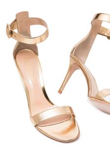 Gianvito Rossi Portofino leren sandalen - Goud