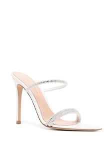 Gianvito Rossi Cannes leren sandalen - Wit