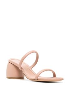 Gianvito Rossi Sandalen met blokhak - Roze