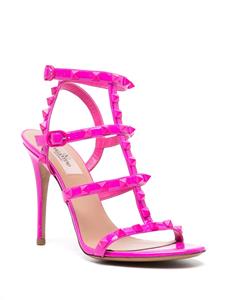 Valentino Rockstud sandalen met enkelbandje - Roze
