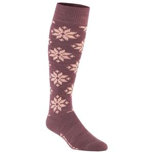  Women's Rose Sock - Merinosokken, purper