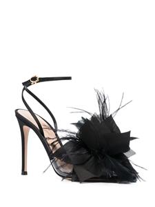 Gianvito Rossi Verfraaide sandalen - Zwart