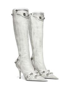 Balenciaga Cagole laarzen met puntige neus - 9001 -DIRTY OPTICAL WHITE