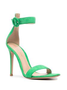 Gianvito Rossi Portofino suède sandalen - Groen