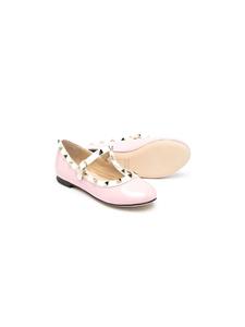 Prosperine Kids Ballerina's met studs - Roze