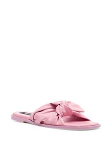 MSGM Sandalen met geknoopt bandjes - Roze