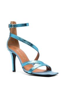 viaroma15 Via Roma 15 Sandalen met open neus - Blauw