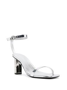 Courrèges Sandalen met metallic afwerking - Zilver