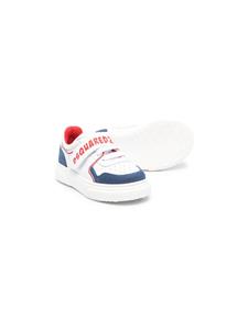 Dsquared2 Kids Leren sneakers - Wit