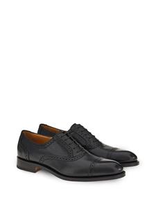 Ferragamo Leren brogues - Zwart