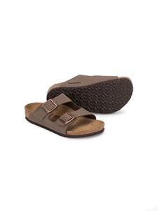 Birkenstock Kids Sandalen met dubbele band - Bruin
