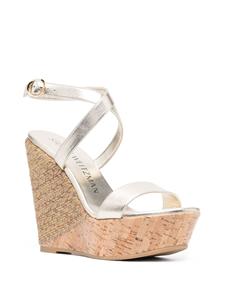 Stuart Weitzman Sandalen met open neus - Goud