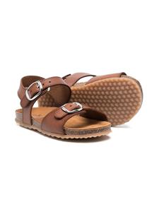 Pépé Kids Joyce sandalen met dubbele gesp - Bruin