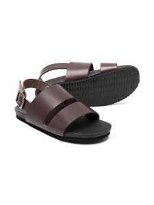 Bonpoint Sandalen met open neus - Bruin