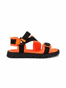 Dolce & Gabbana Kids Sandalen met klittenband - Oranje