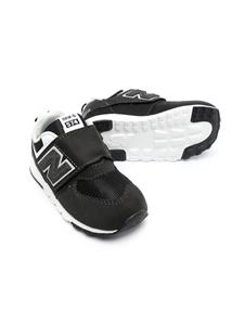 574 sneakers met klittenband - Zwart