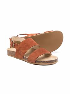 Bonpoint Agostino leren sandalen - Bruin