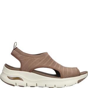 Skechers Arch Fit Sandaal Dames Bruin