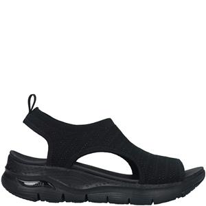 Skechers Arch Fit Sandaal Dames Zwart